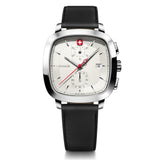 Wenger Vintage Classic White Dial 40mm Men Chrono Watch 01.1933.104
