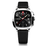 Wenger Vintage Sport Chrono Black Dial 40 mm Men Chrono Watch 01.1933.108