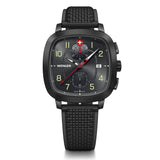Wenger Vintage Sport Black Dial 40 mm Men Chrono Watch 01.1933.114