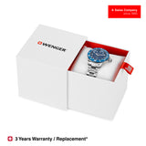 Wenger Seaforce Small 35mm Blue Dial Women Analog Watch 01.0621.111