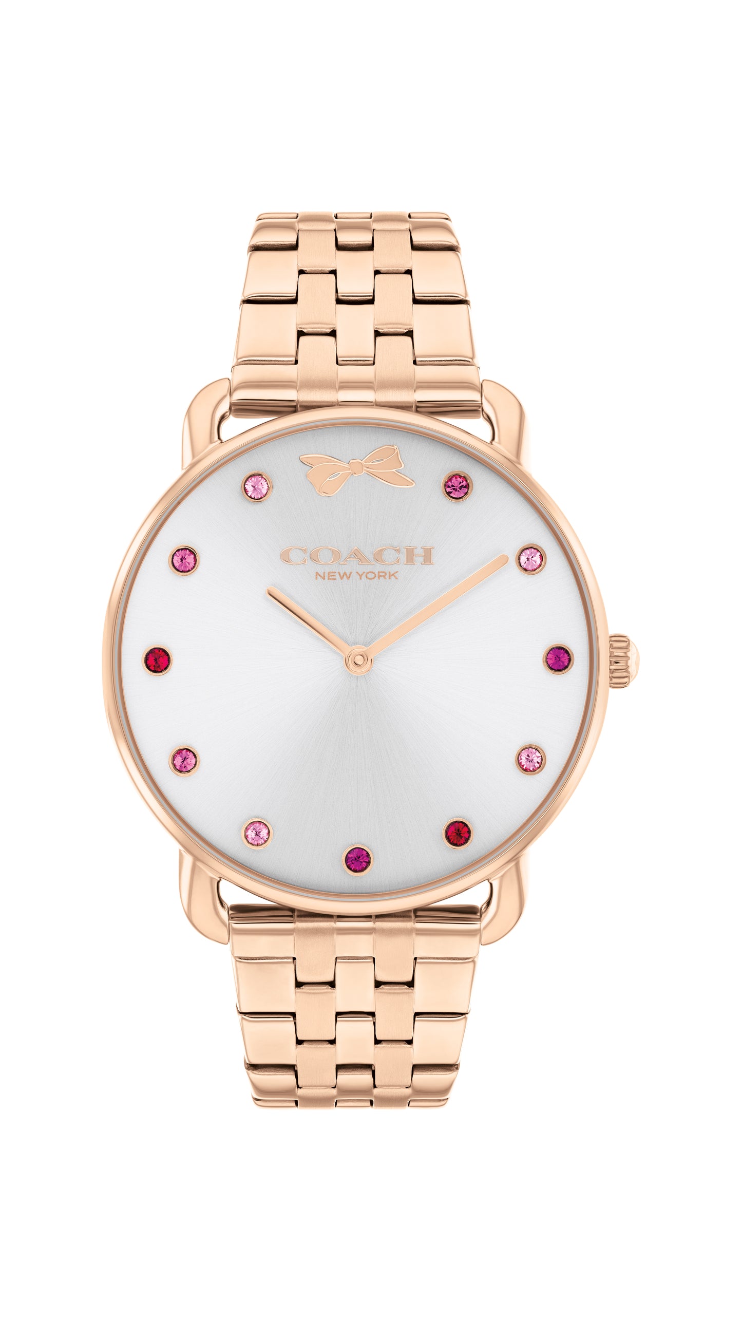 Coach ELLIOT 36 mm Silver Dial Women Watch 14000127