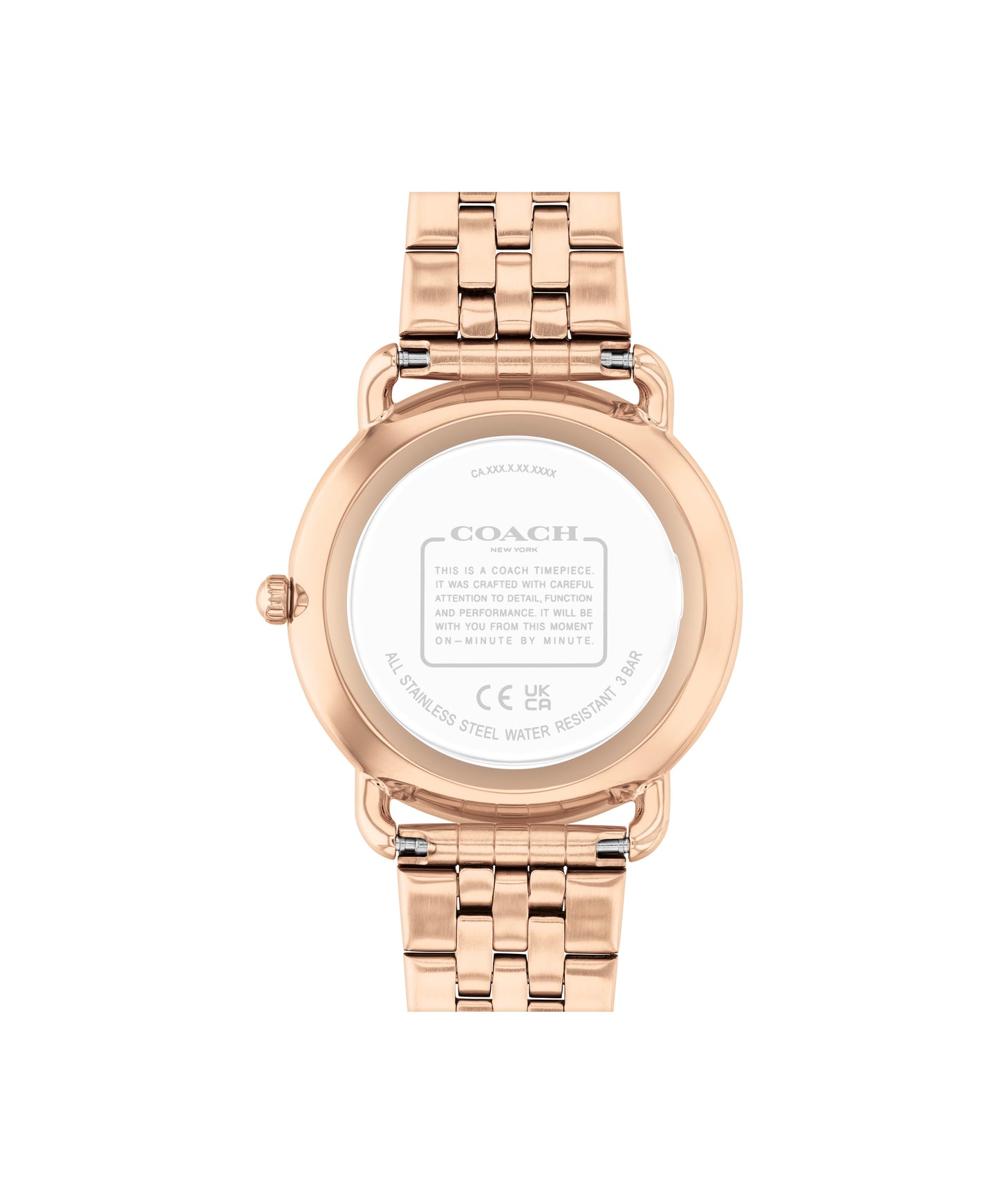 Coach ELLIOT 36 mm Silver Dial Women Watch 14000127