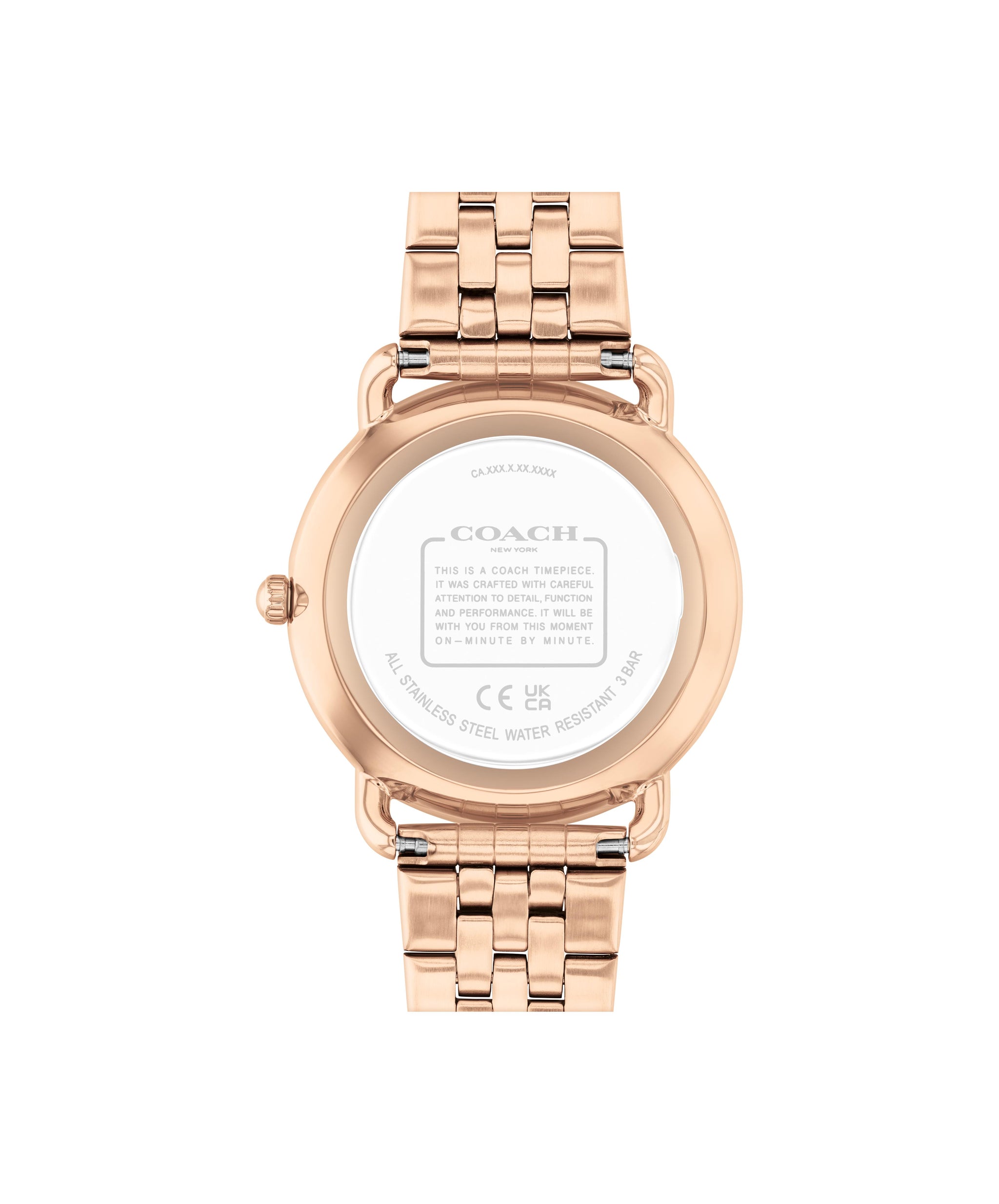 Coach ELLIOT 36 mm Silver Dial Women Watch 14000127