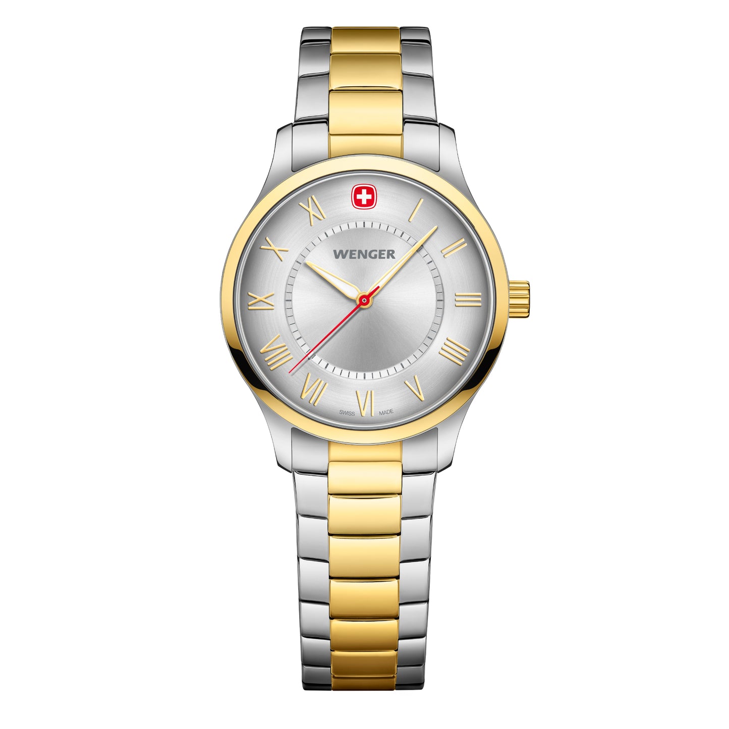 Wenger City Classic 34mm Silver Dial Women Analog Watch 01.1421.125