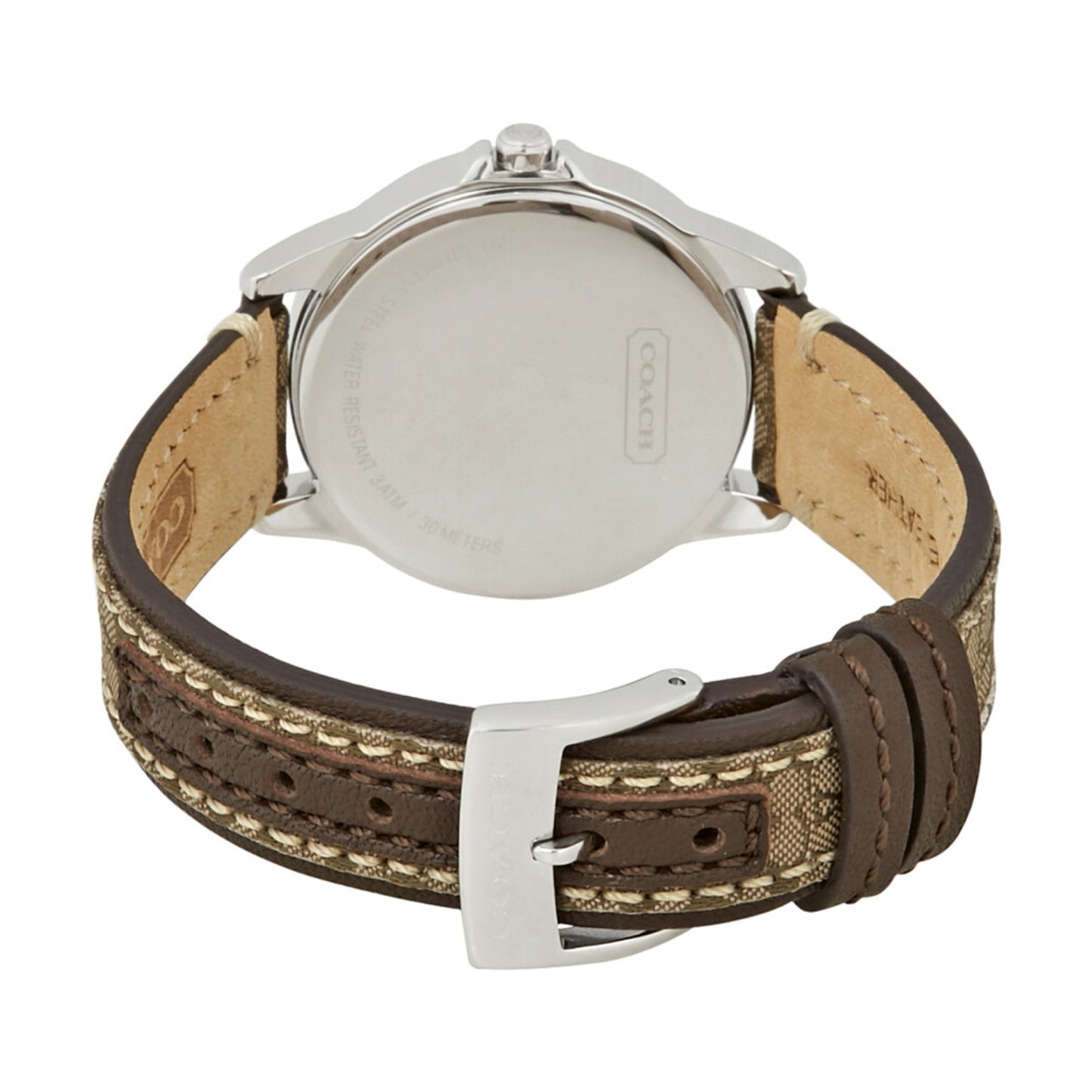 Coach CLASSIC SIGNATURE 31 mm Silver Dial Women Watch 14501525