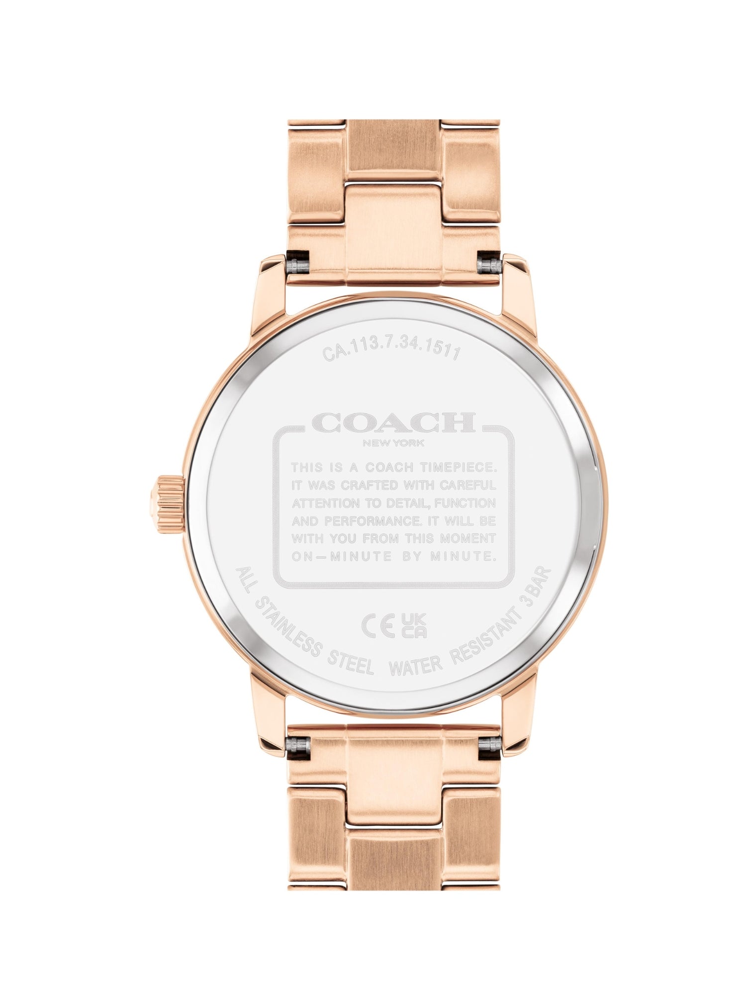 Coach GRAND 36 mm Gold Dial Women Watch 14503076