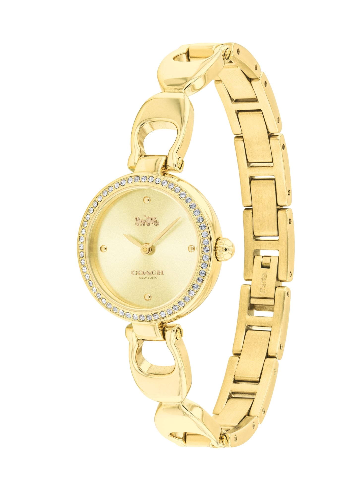 Coach PARK 26 mm Gold Dial Women Watch 14503171