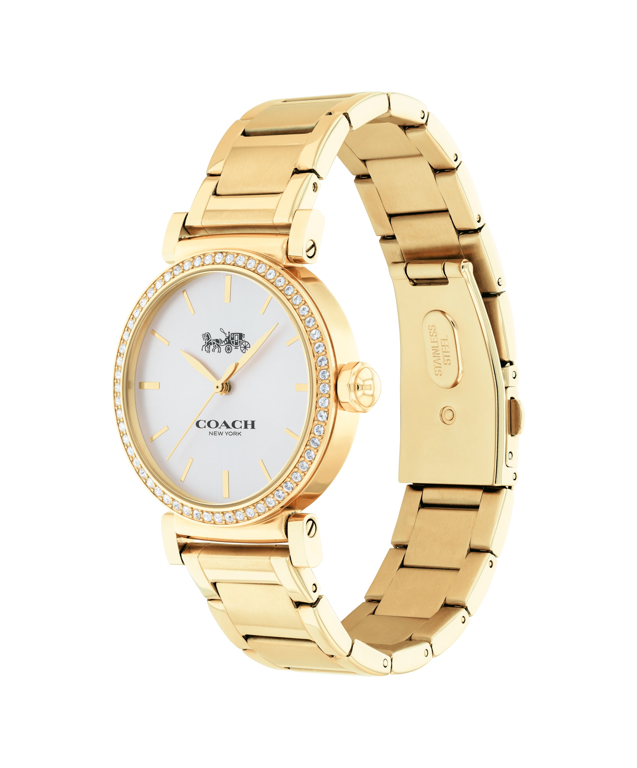 Coach MADISON 34 mm Silver Dial Women Watch 14503578