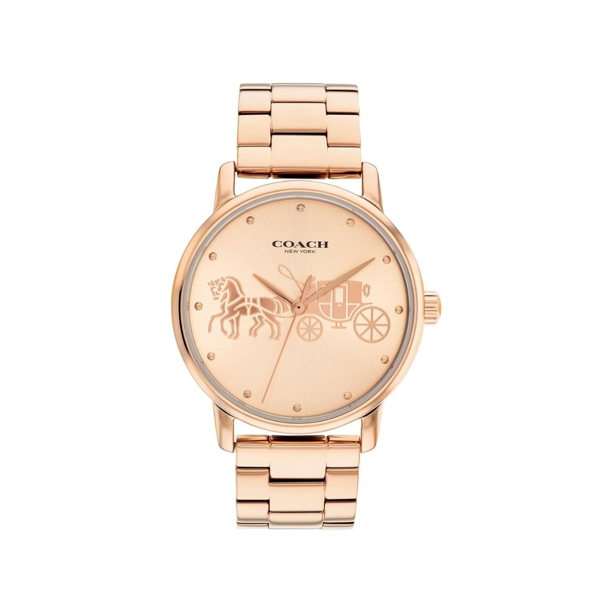 Coach GRAND 36 mm Gold Dial Women Watch 14503740