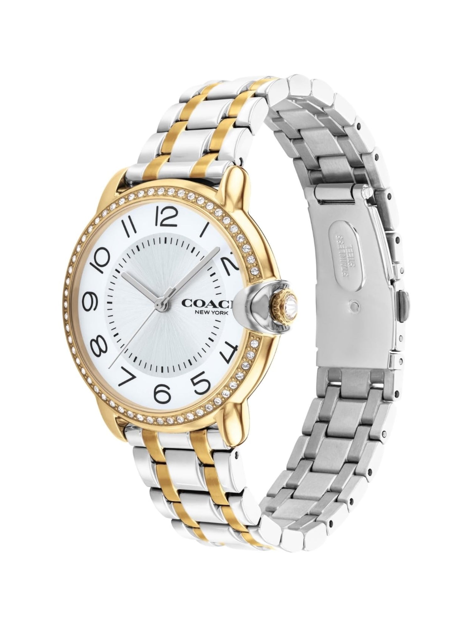 Coach ARDEN 36 mm Silver Dial Women Watch 14503811