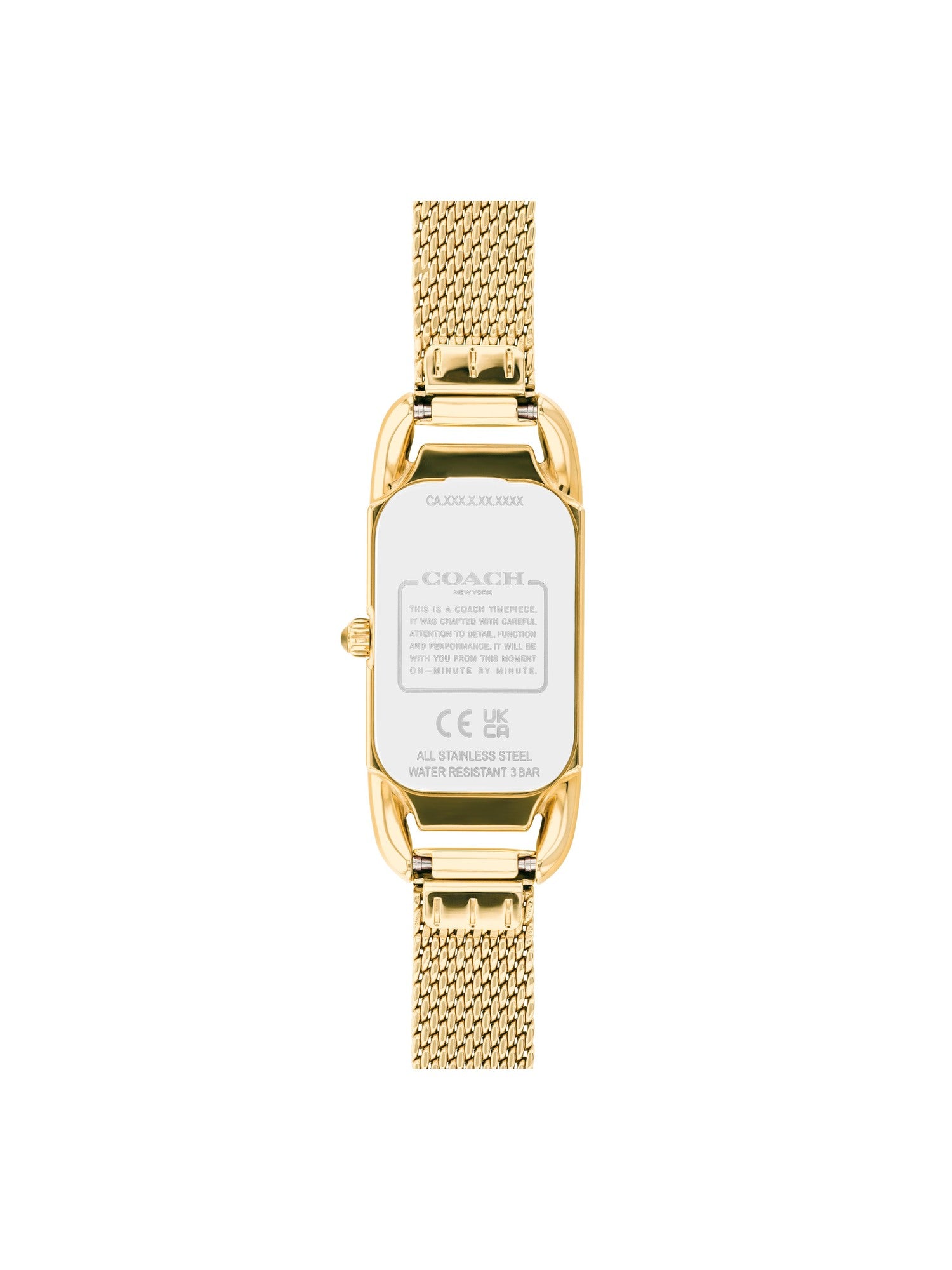 Coach CADIE 17.5 mm Silver Dial Women Watch 14504033