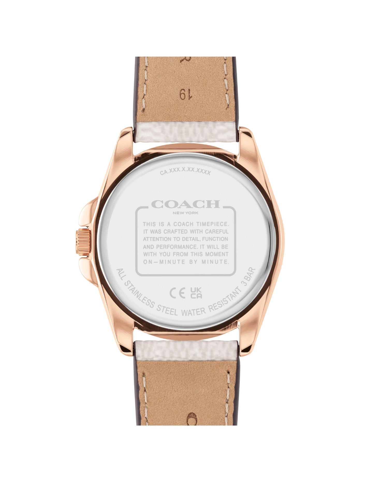 Coach GREYSON 36 mm Gold Dial Women Watch 14504113
