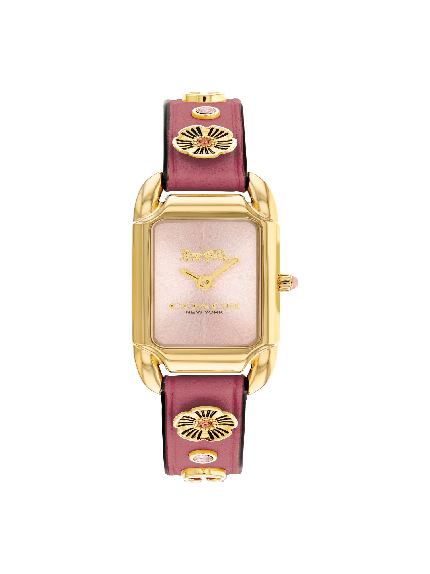 Coach CADIE 18.5 mm Pink Dial Women Watch 14504117