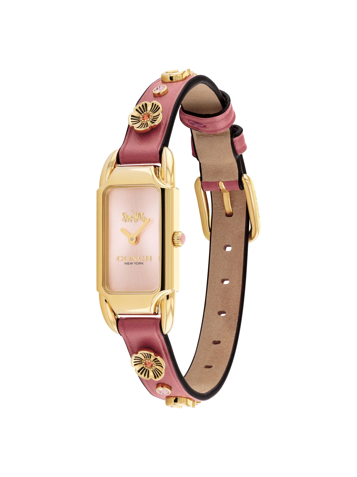 Coach CADIE 18.5 mm Pink Dial Women Watch 14504117