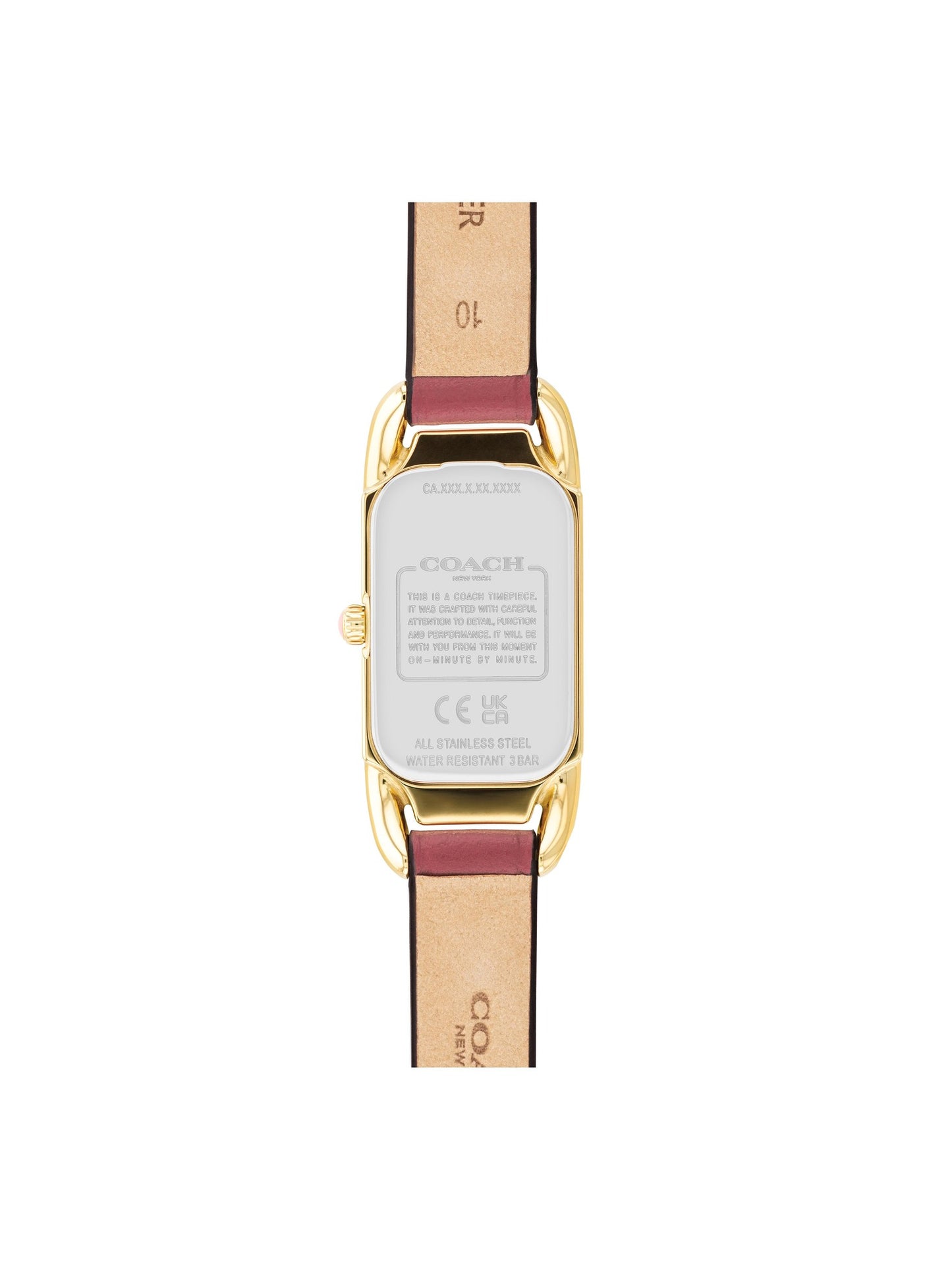 Coach CADIE 18.5 mm Pink Dial Women Watch 14504117