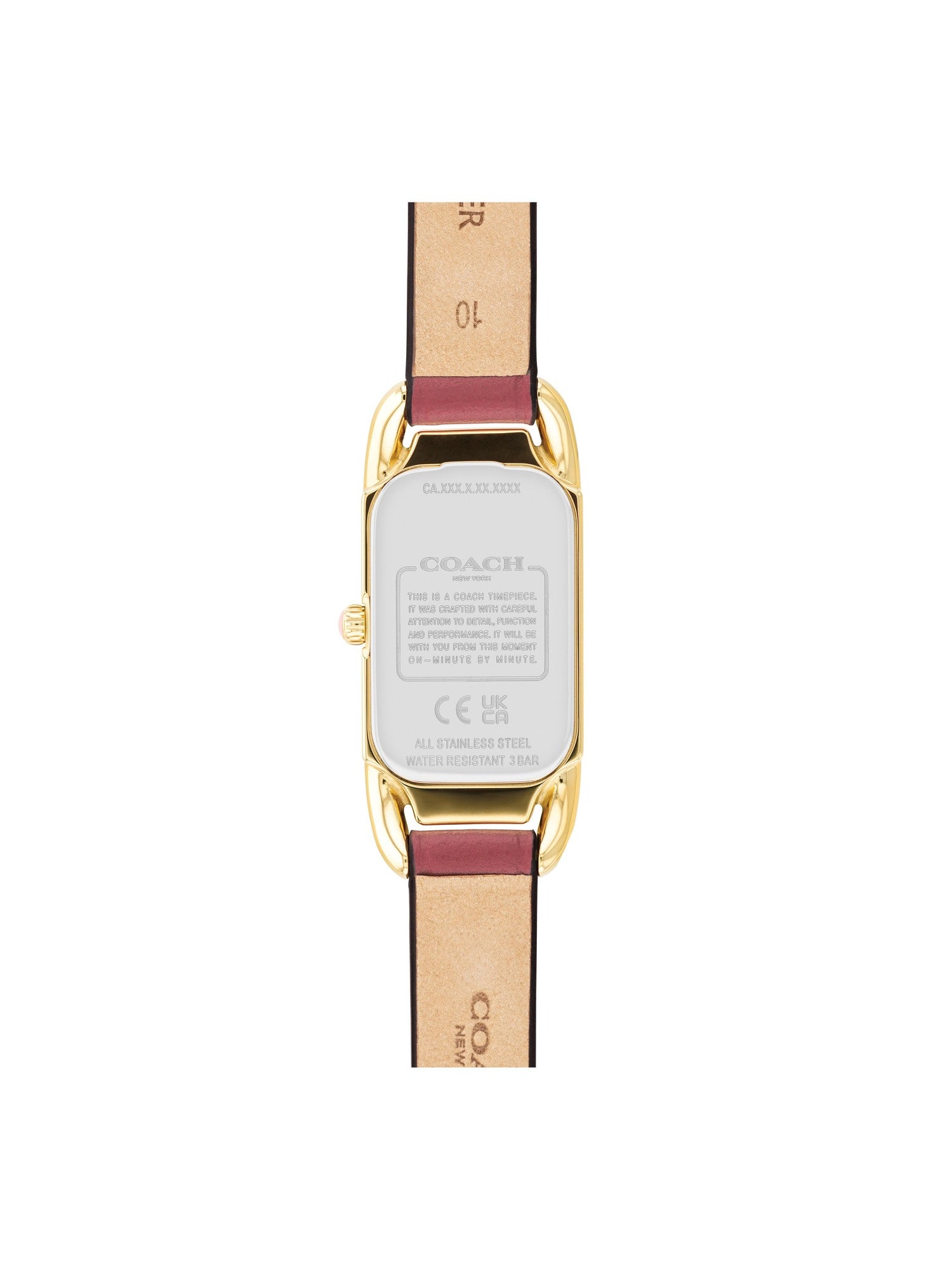 Coach CADIE 18.5 mm Pink Dial Women Watch 14504117