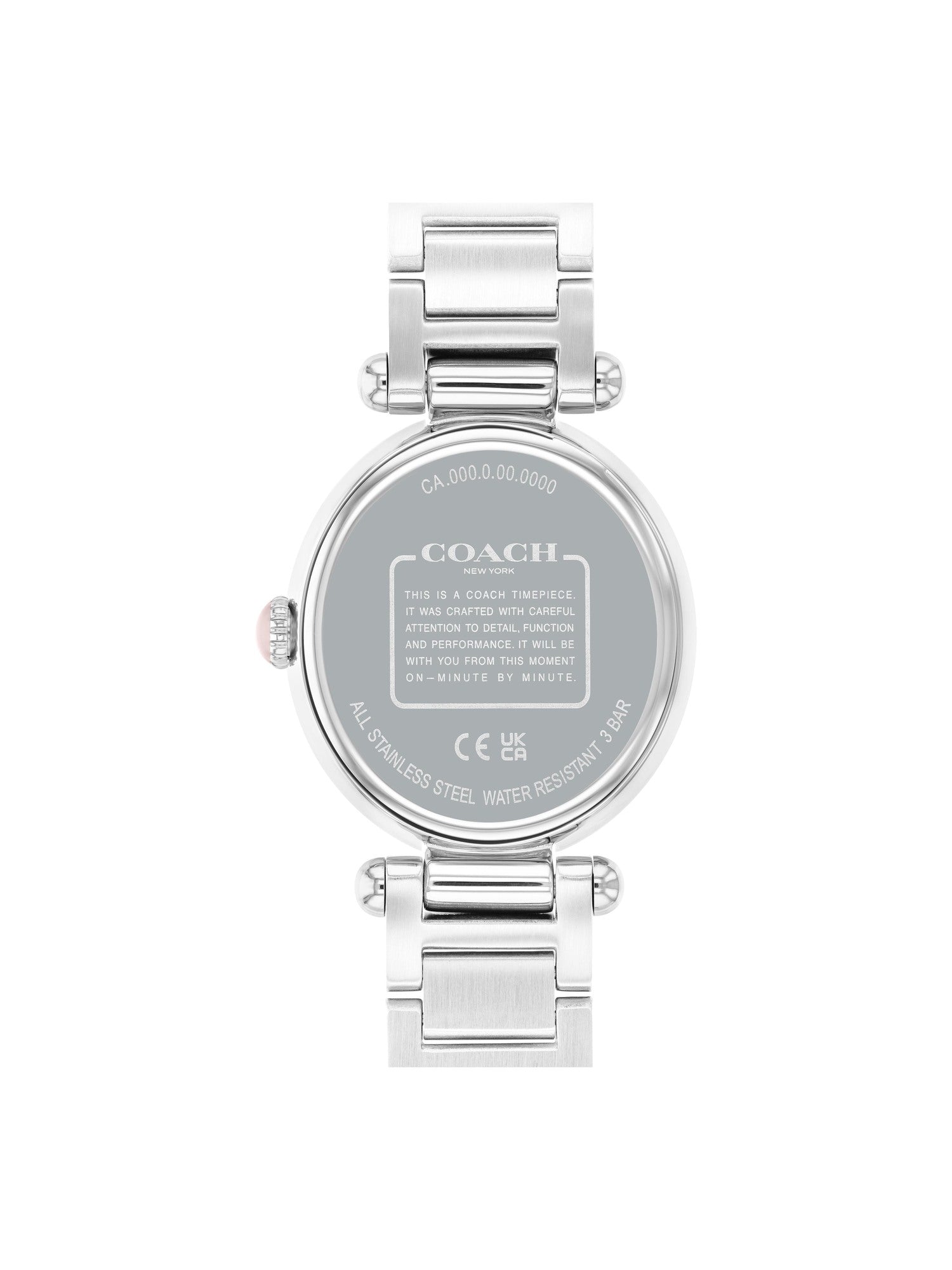 Coach CARY 34 mm Pink Dial Women Watch 14504182