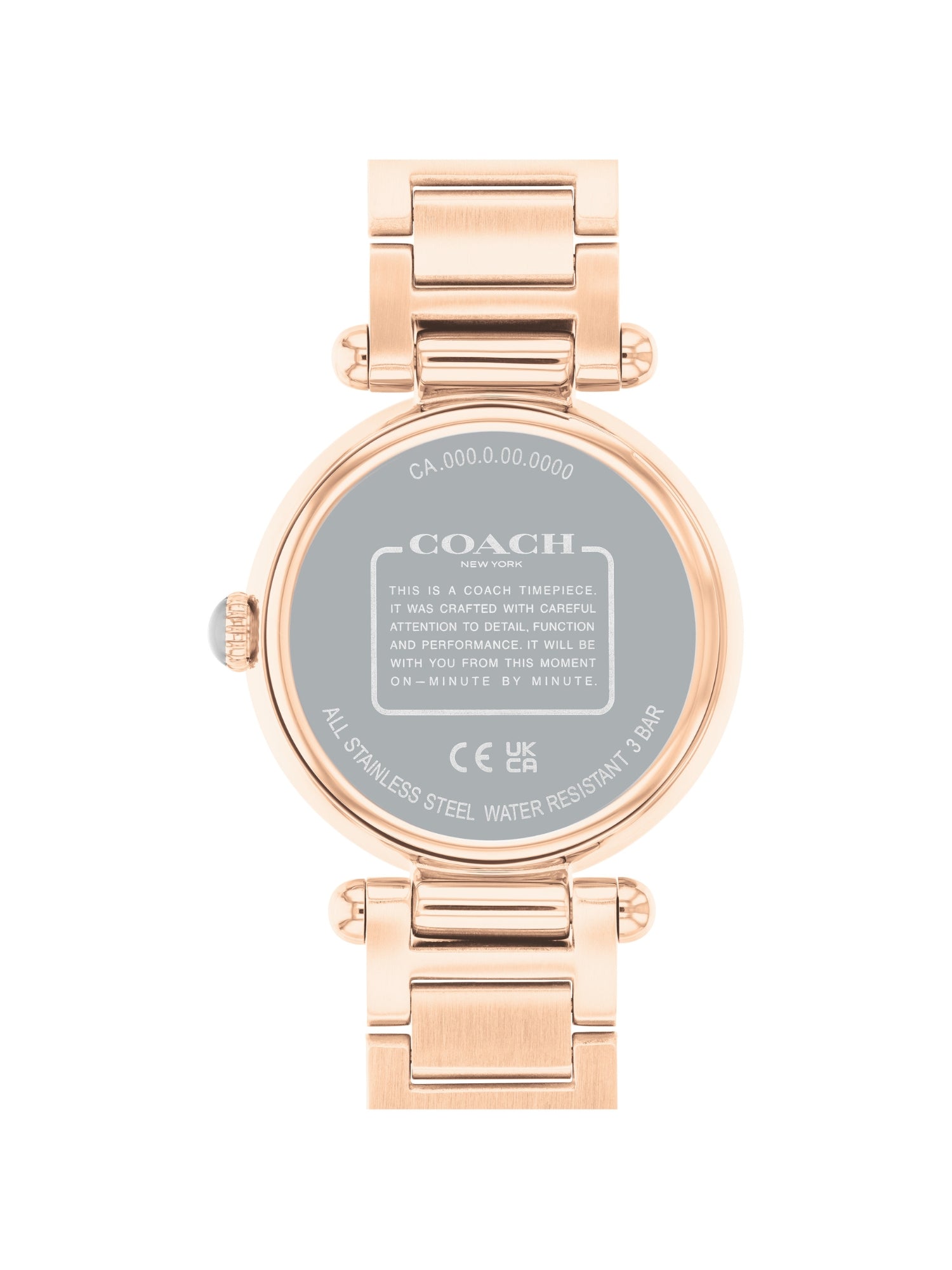 Coach CARY 34 mm Grey Dial Women Watch 14504184