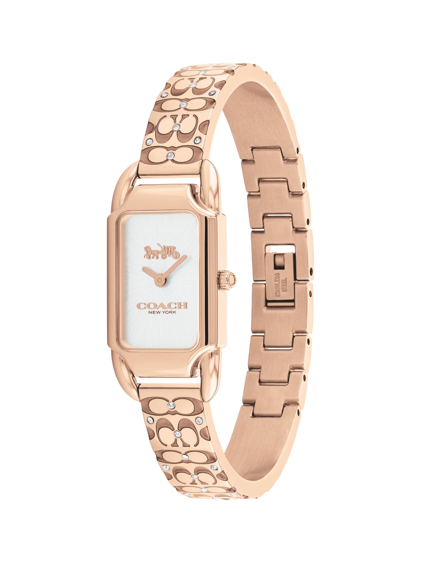 Coach CADIE 18.5 mm Silver Dial Women Watch 14504197