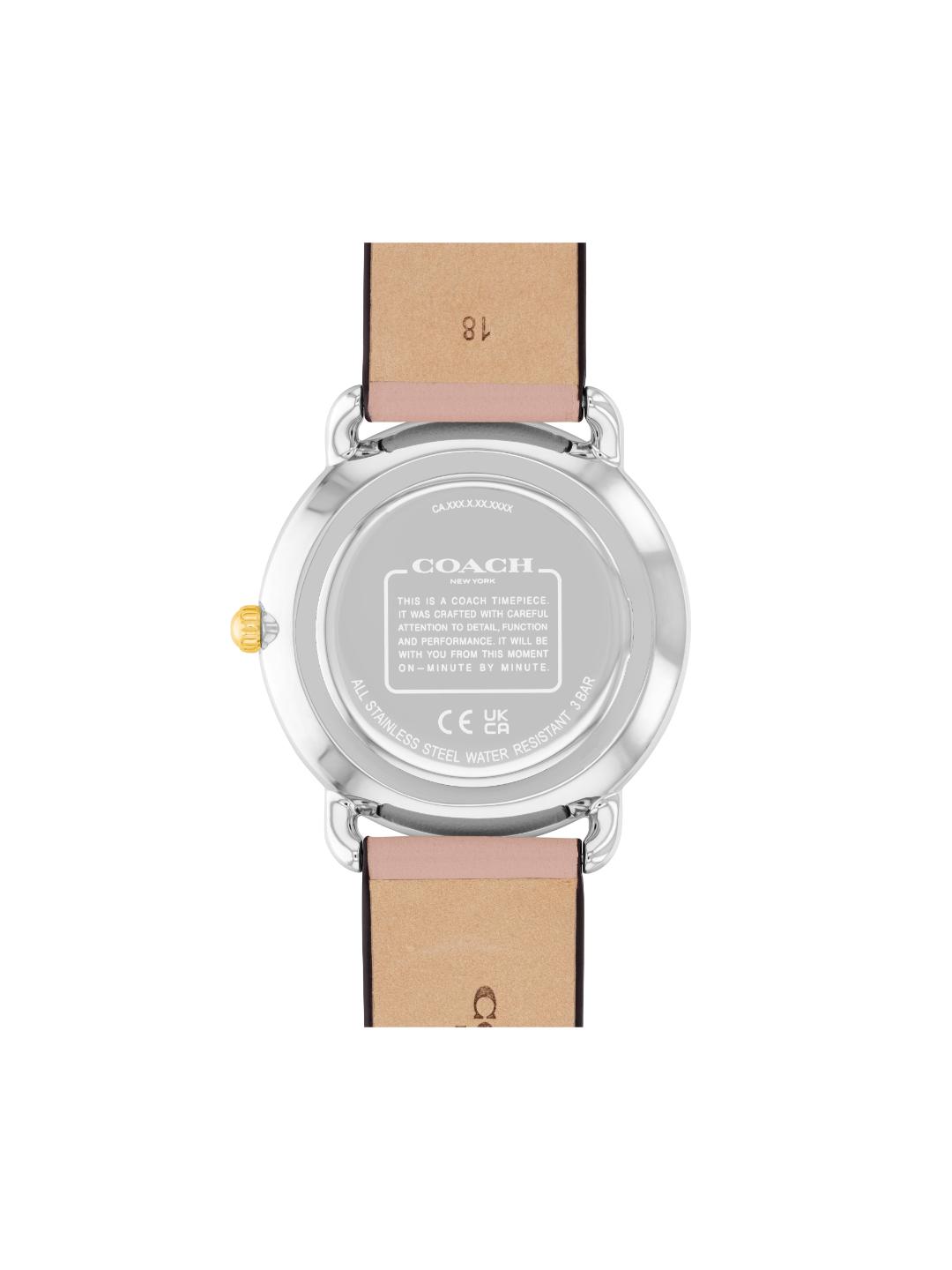 Coach Elliot White 36 mm Dial Women Analog Watch 14504199
