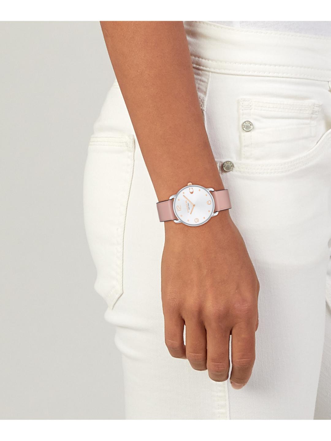 Coach Elliot White 36 mm Dial Women Analog Watch 14504199