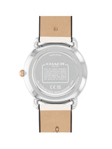 Coach ELLIOT 36 mm Silver Dial Women Watch 14504200