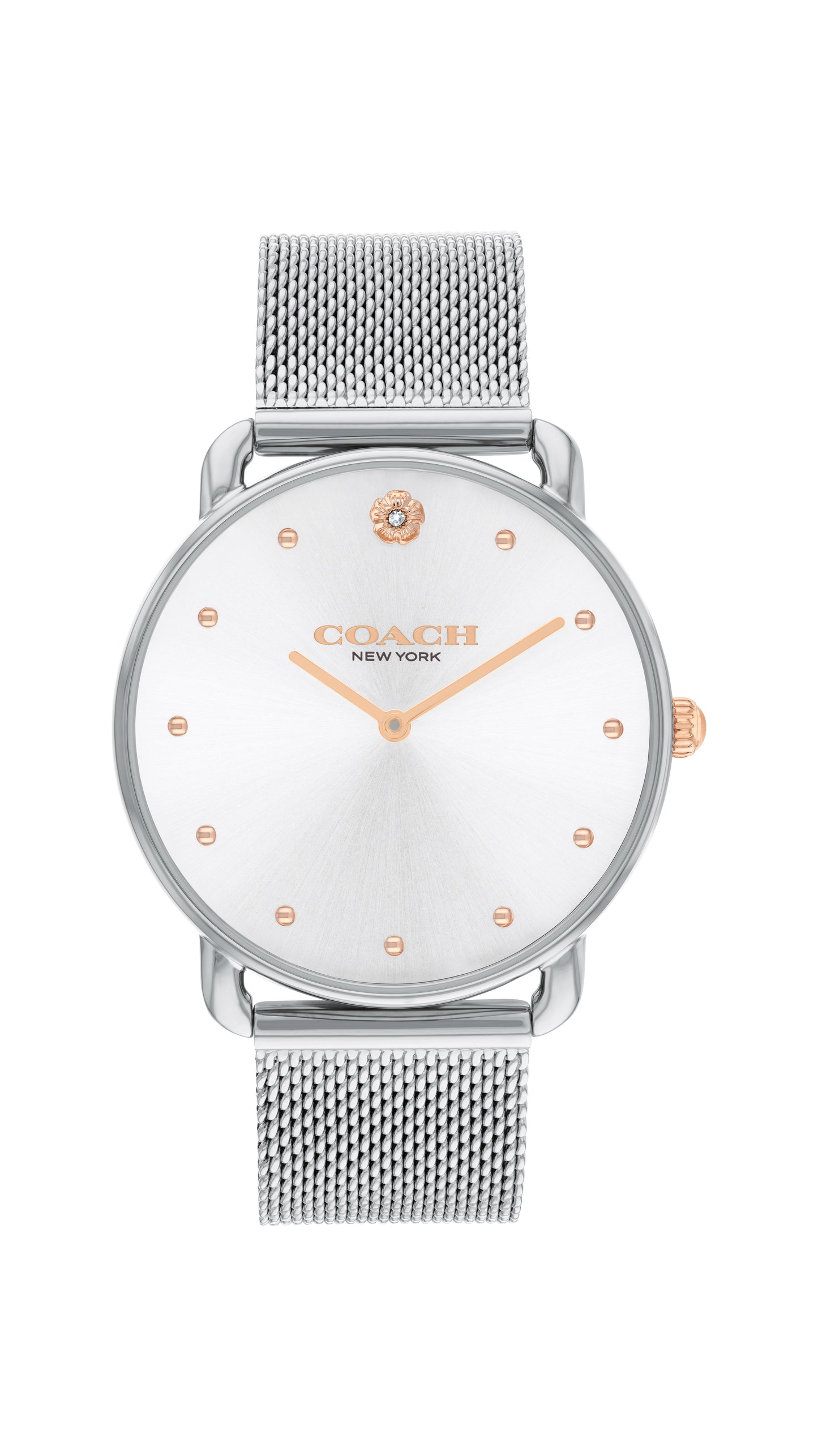 Coach ELLIOT 36 mm Silver Dial Women Watch 14504207