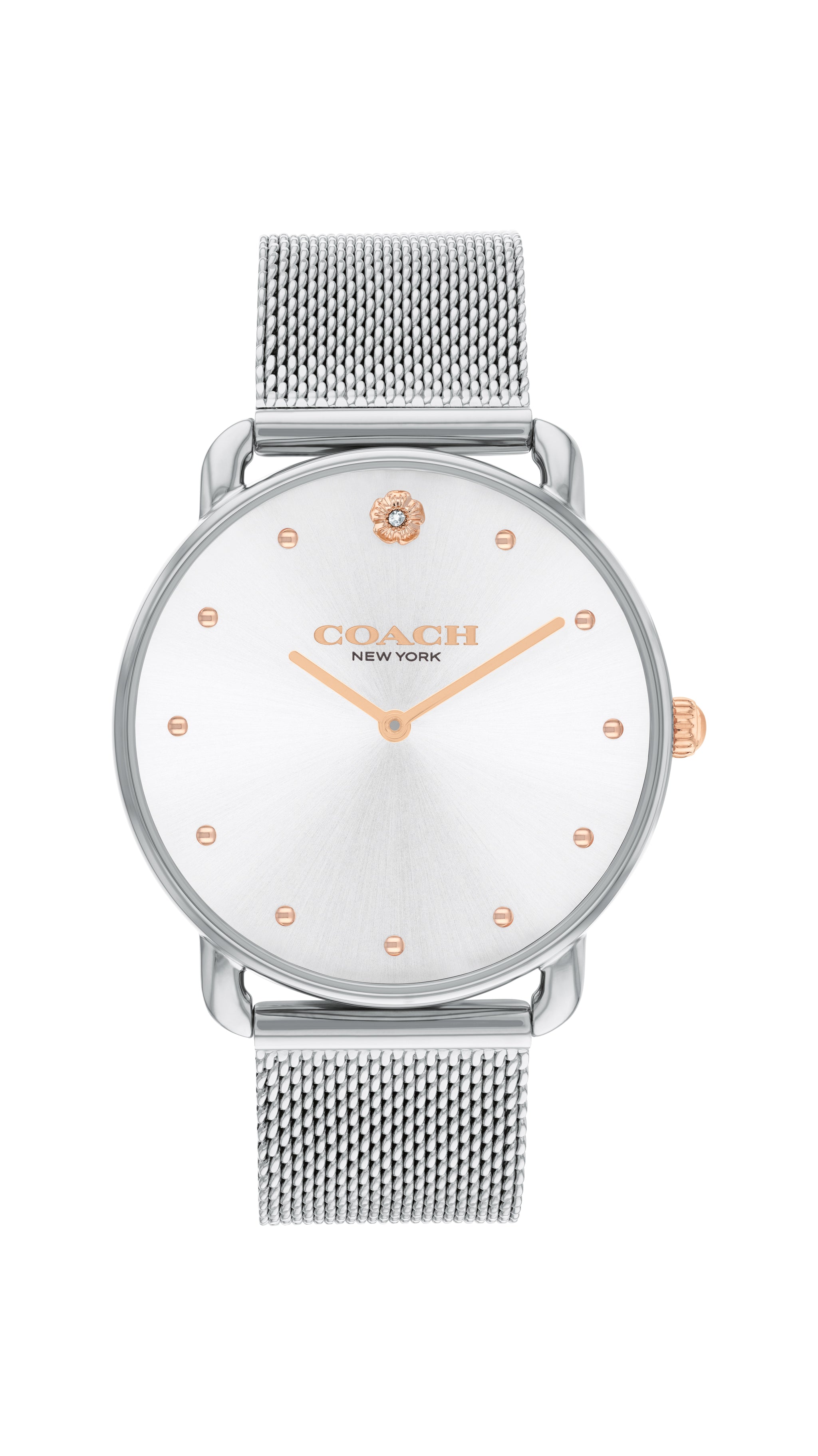 Coach ELLIOT 36 mm Silver Dial Women Watch 14504207