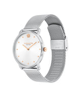 Coach ELLIOT 36 mm Silver Dial Women Watch 14504207