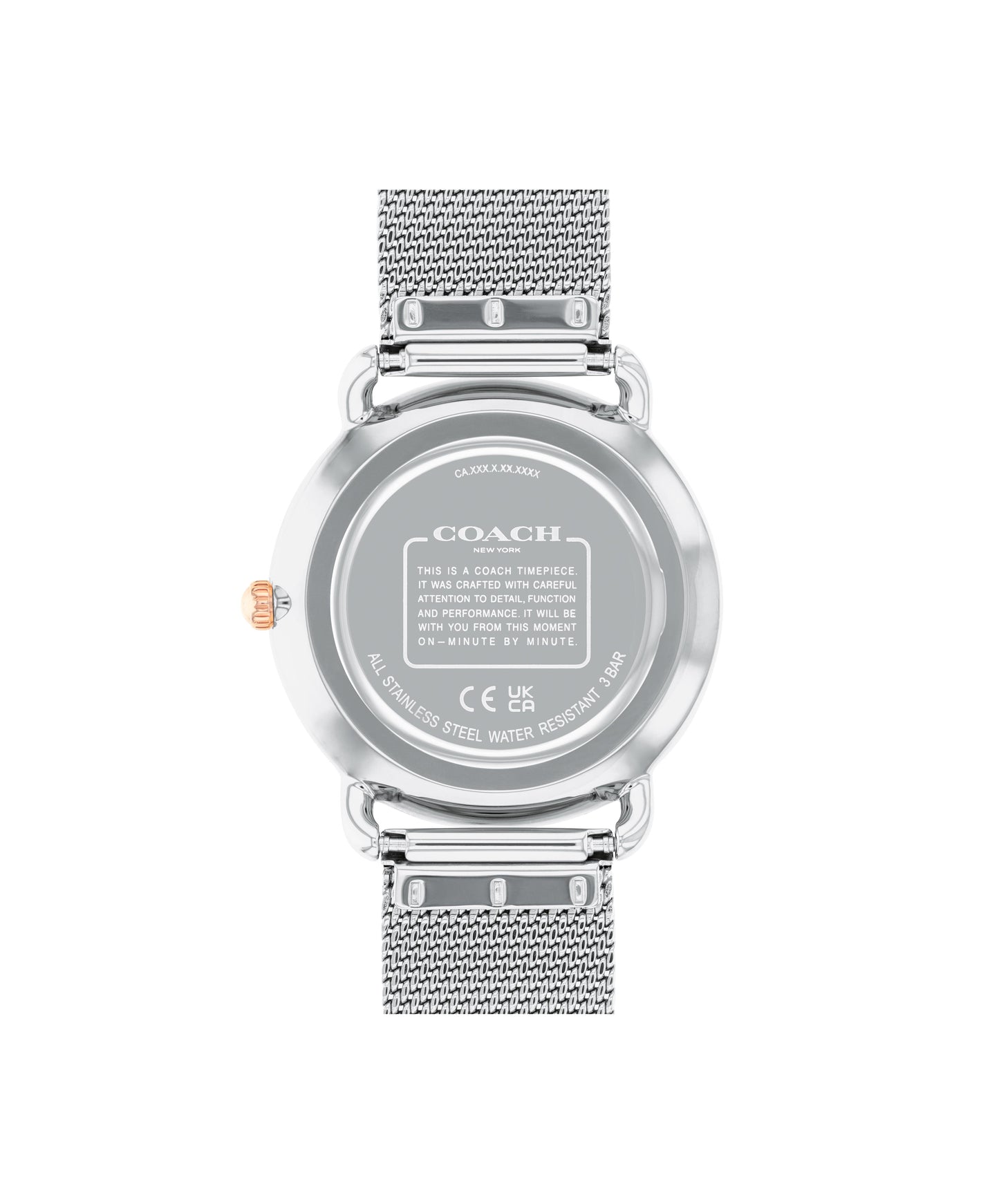 Coach ELLIOT 36 mm Silver Dial Women Watch 14504207