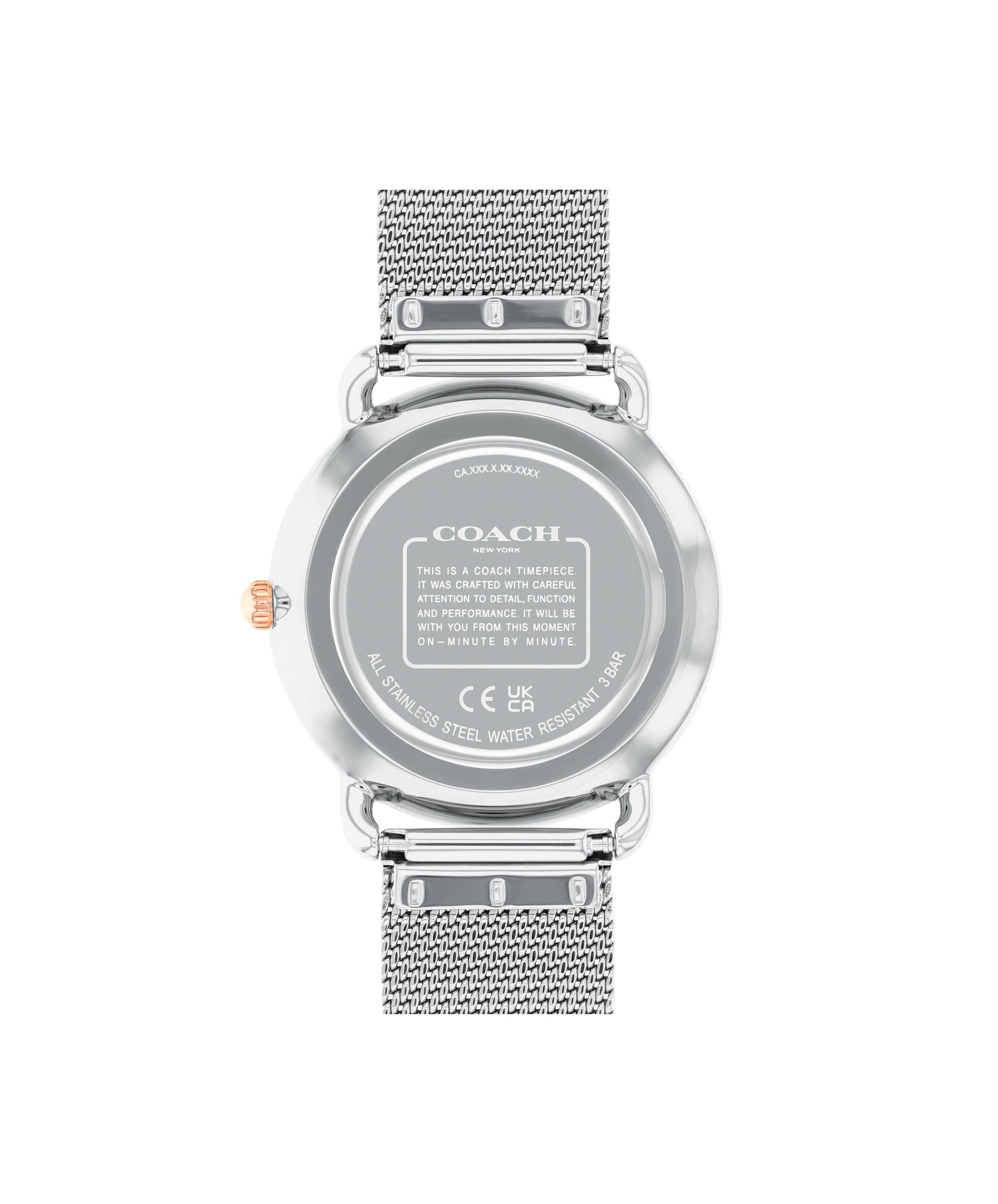 Coach ELLIOT 36 mm Silver Dial Women Watch 14504207