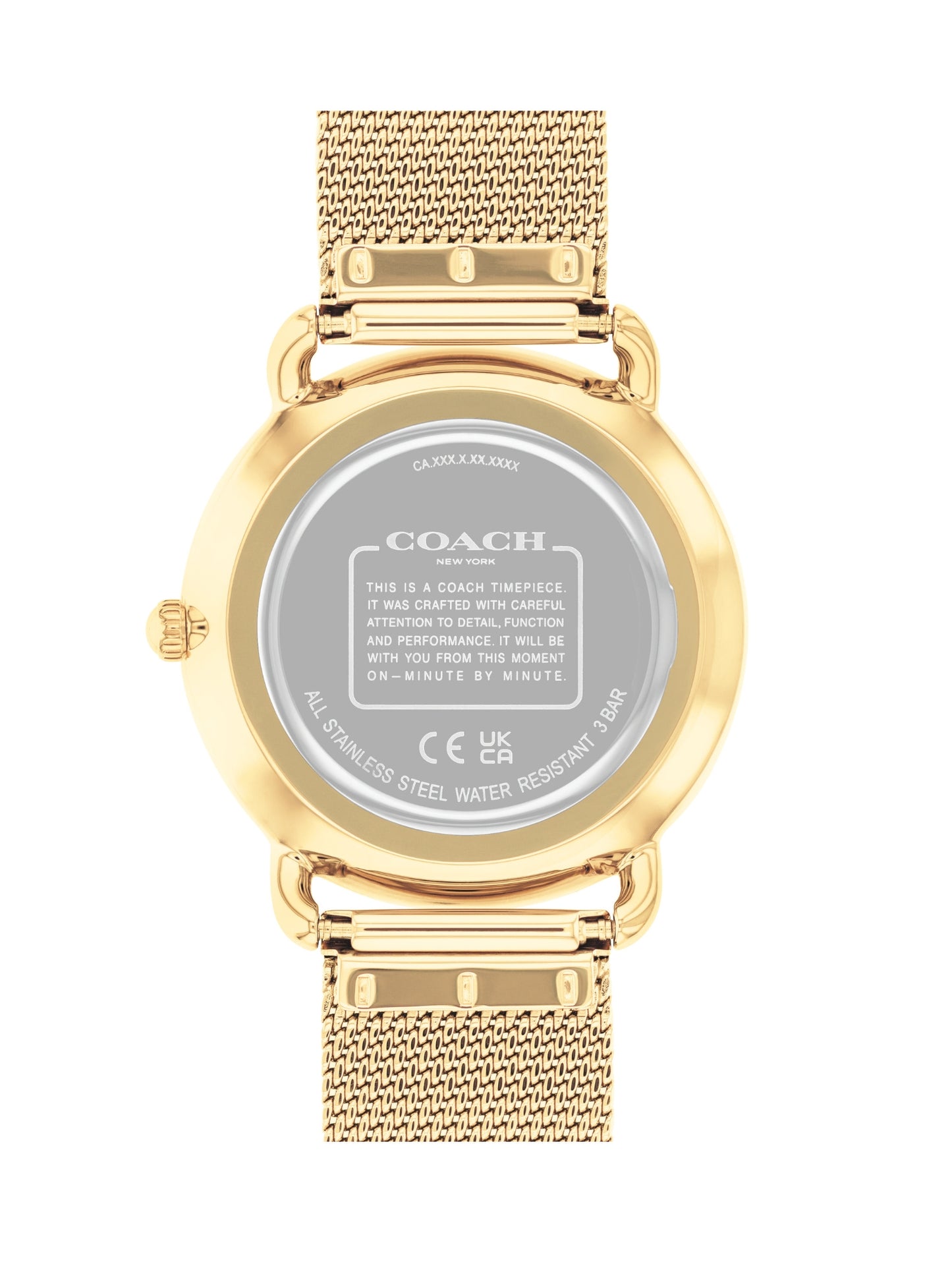 Coach ELLIOT 36 mm Silver Dial Women Watch 14504208