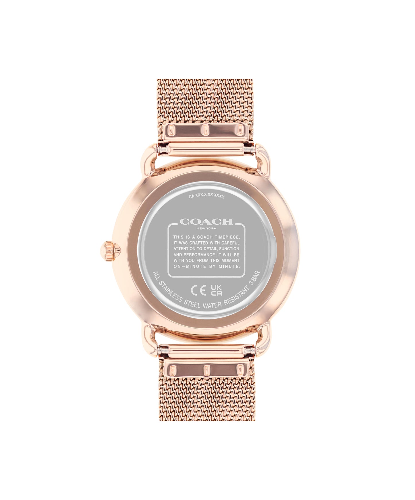 Coach ELLIOT 36 mm Silver Dial Women Watch 14504209