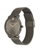 Coach ELLIOT 36 mm Grey Dial Women Watch 14504210