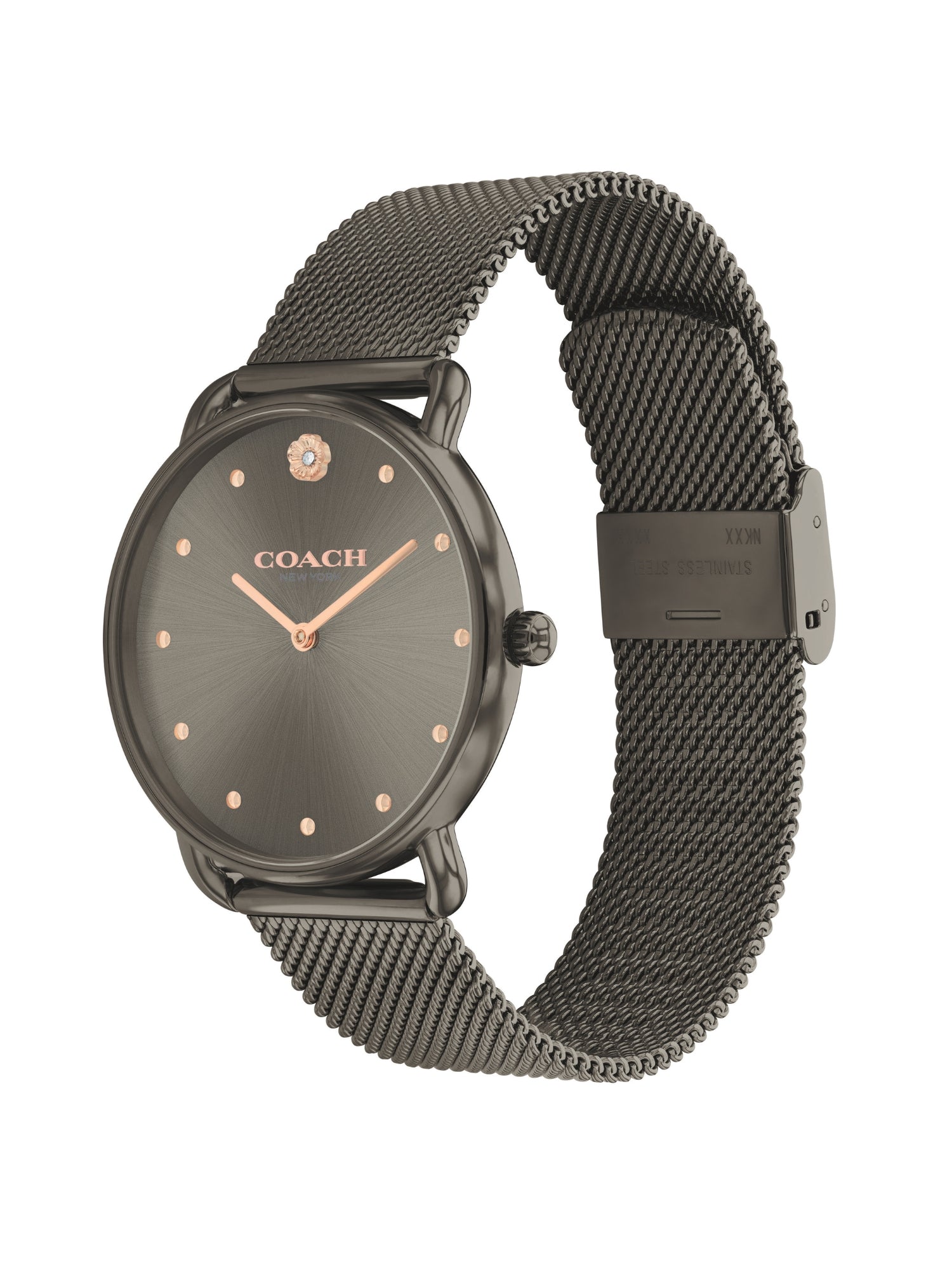 Coach ELLIOT 36 mm Grey Dial Women Watch 14504210