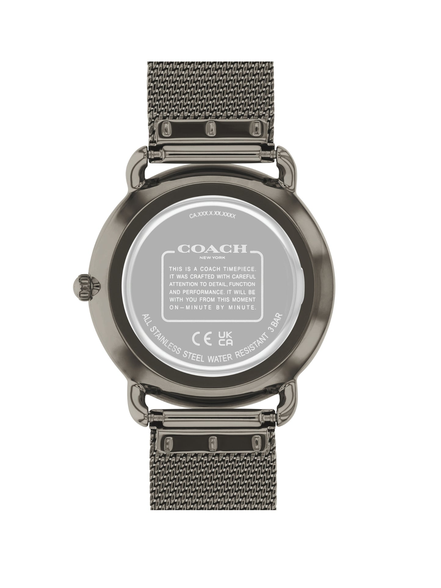 Coach ELLIOT 36 mm Grey Dial Women Watch 14504210