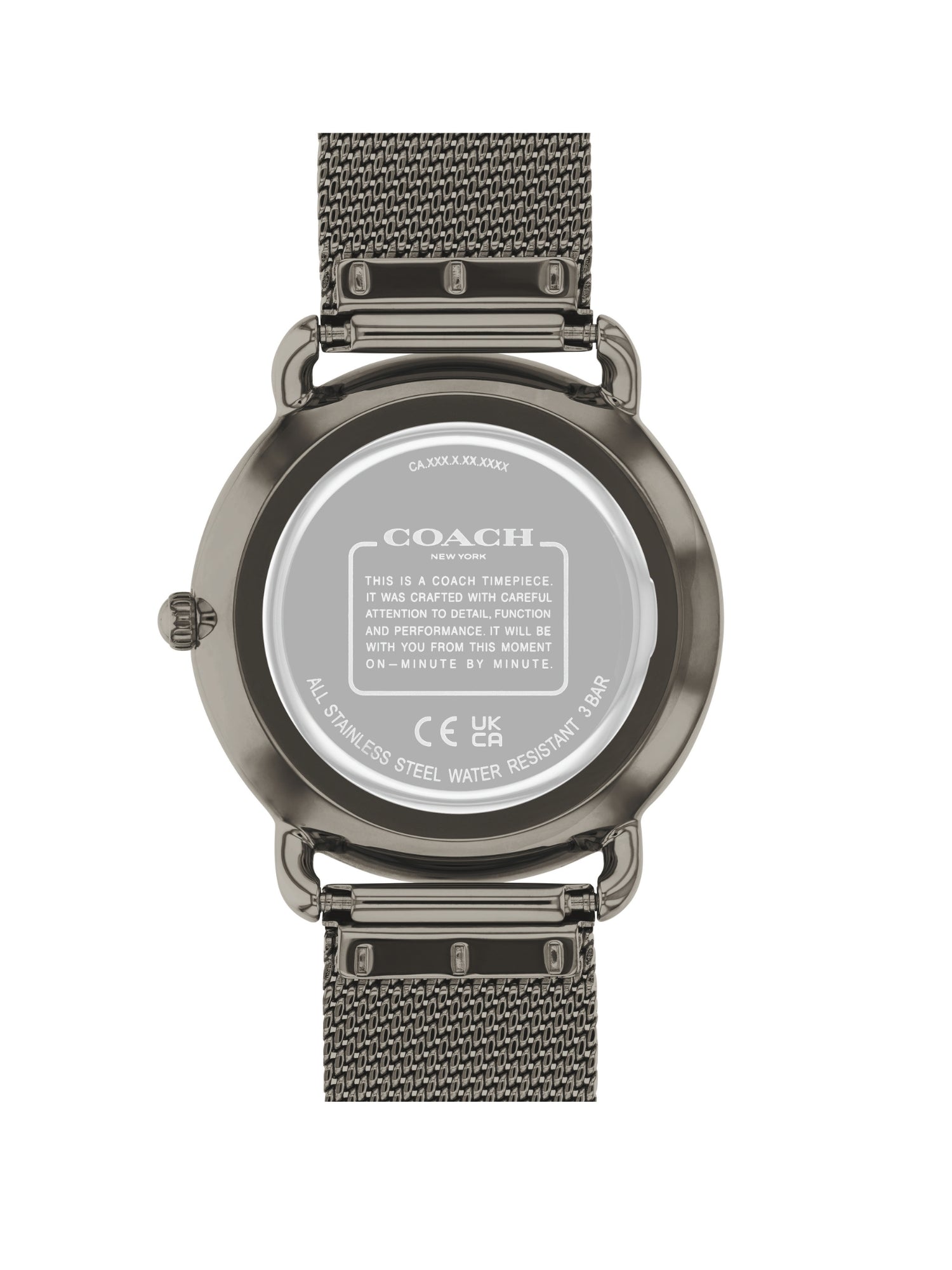 Coach ELLIOT 36 mm Grey Dial Women Watch 14504210