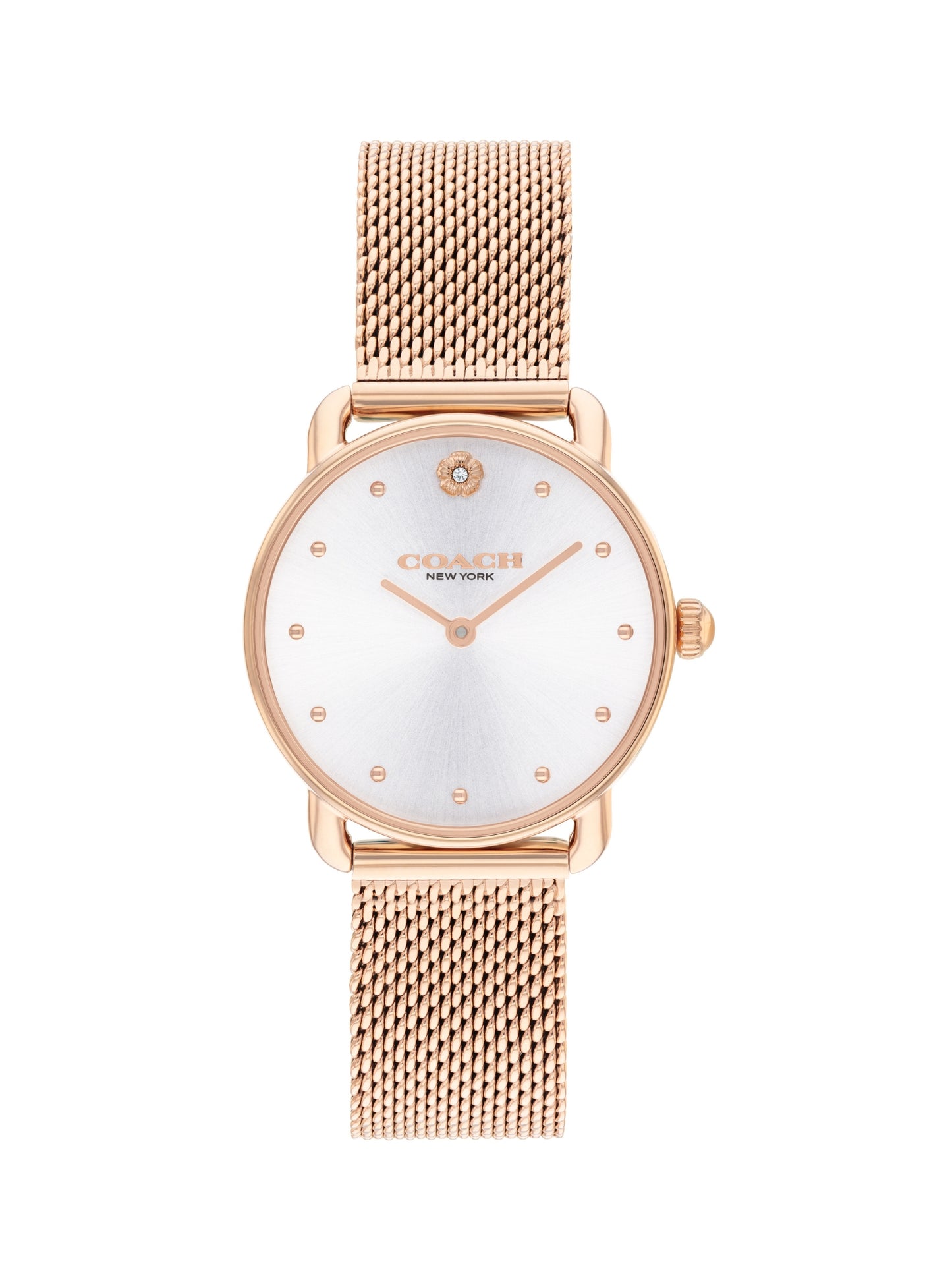Coach ELLIOT 28 mm Silver Dial Women Watch 14504222