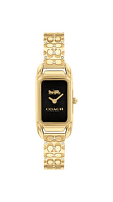 Coach CADIE 18.5 mm Black Dial Women Watch 14504250