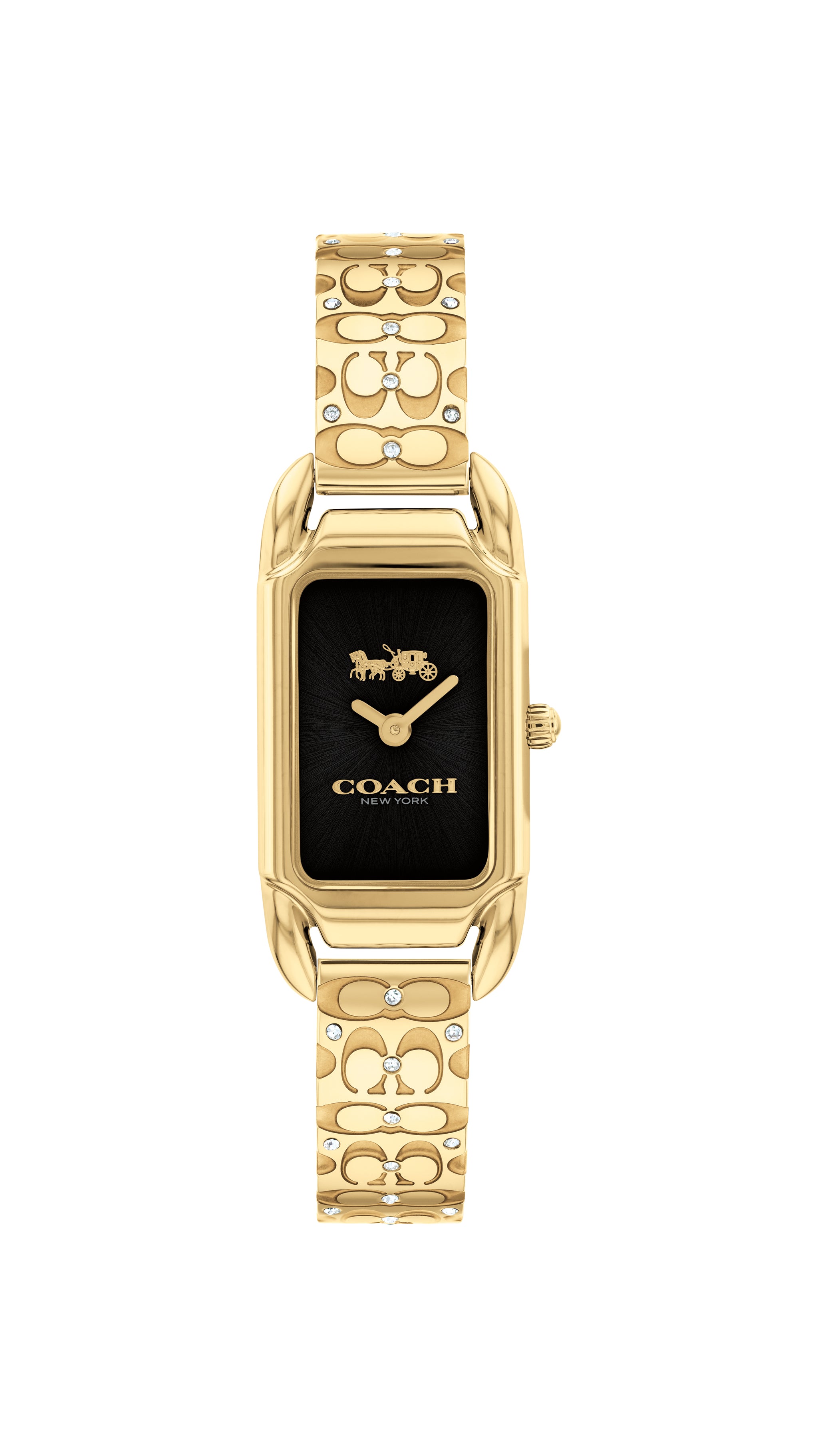 Coach CADIE 18.5 mm Black Dial Women Watch 14504250