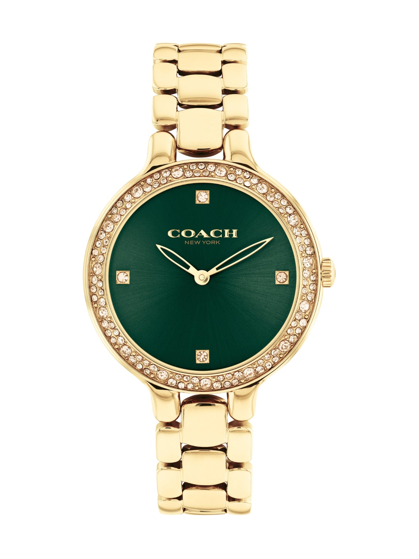 Coach CHELSEA 32 mm Green Dial Women Watch 14504251
