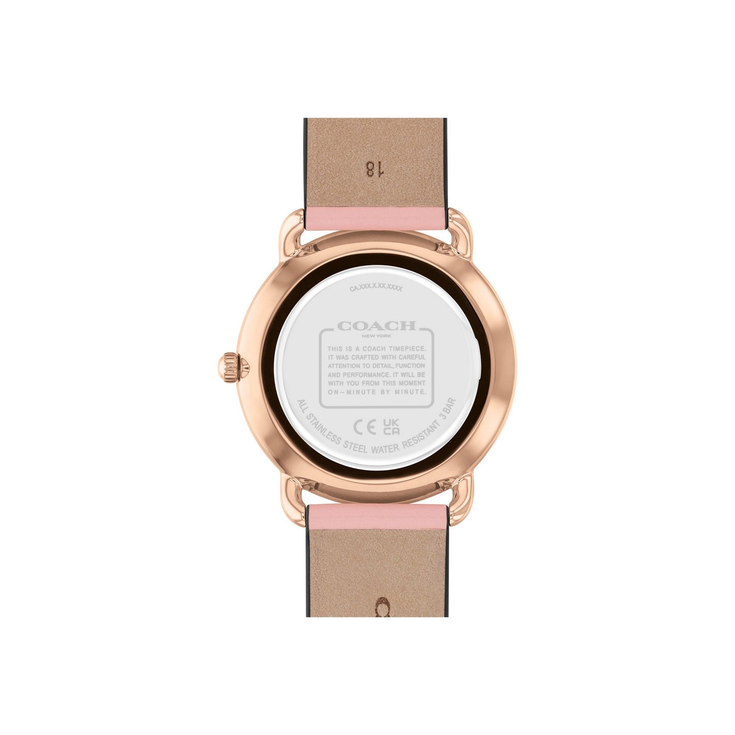 Coach ELLIOT 36 mm White Dial Women Analog Watch 14504295
