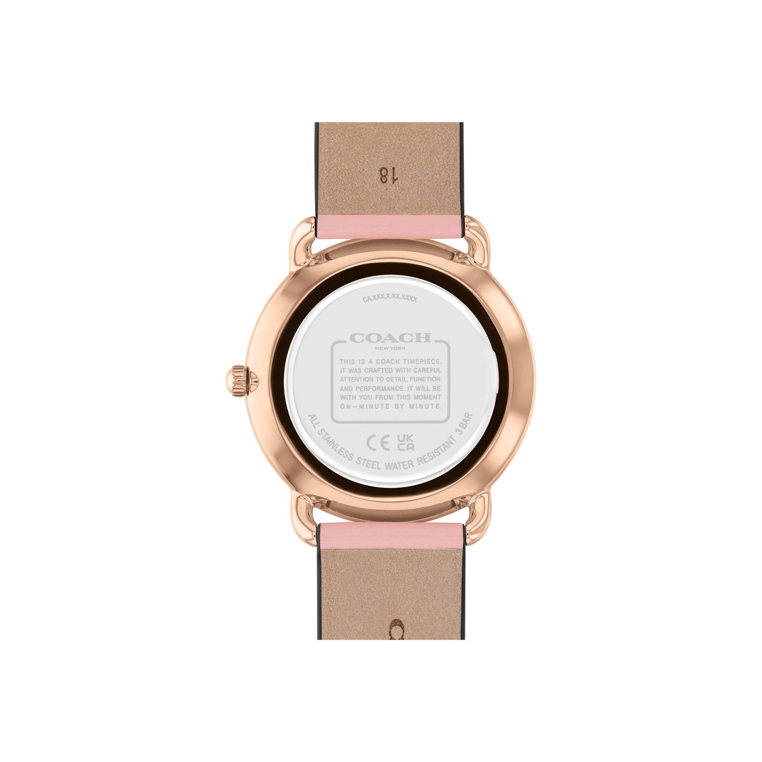 Coach ELLIOT 36 mm White Dial Women Analog Watch 14504295