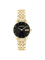 Coach Elliot Qtz Basic Black Color Round Dial Women's Watch - 14504302