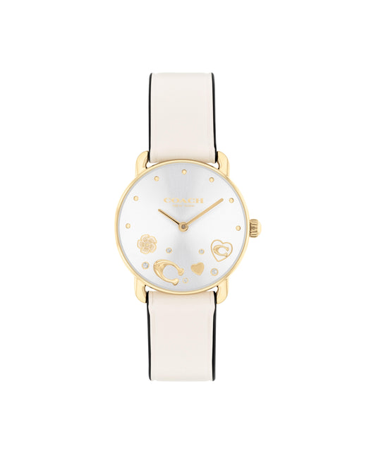 Coach Elliot Qtz Basic 28 mm Silver White Dial Women Watch-14504305