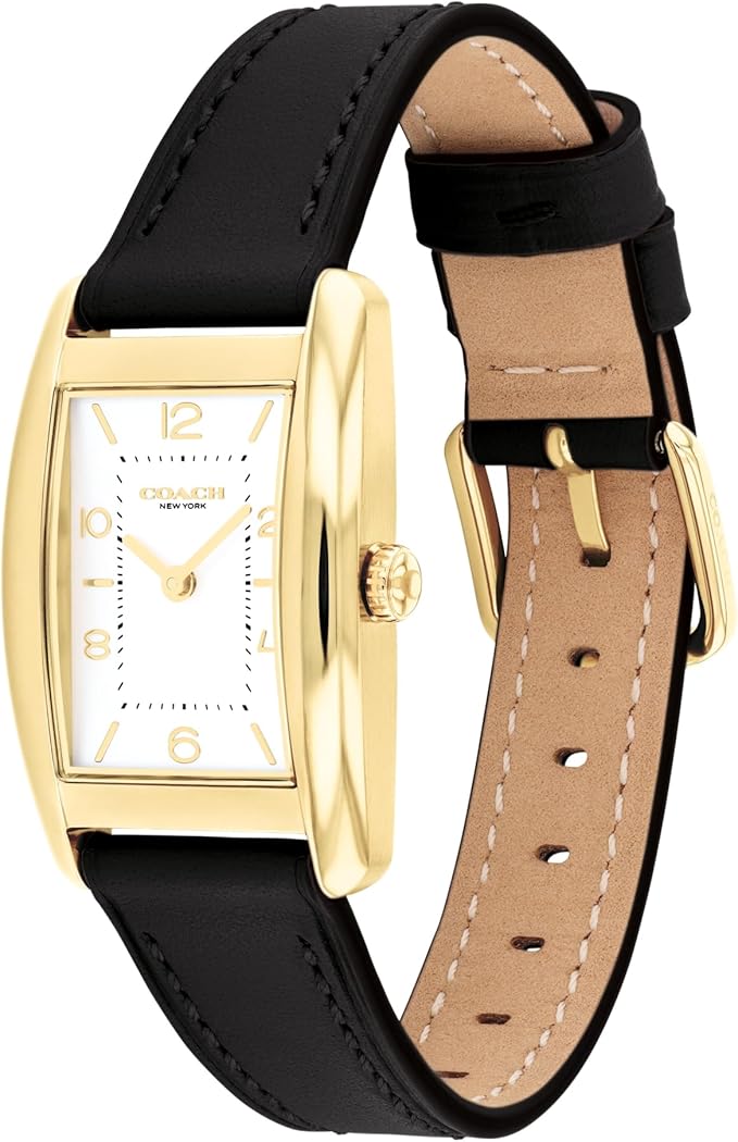 Coach Elliot Women's Round White Dial Watch - 14504312