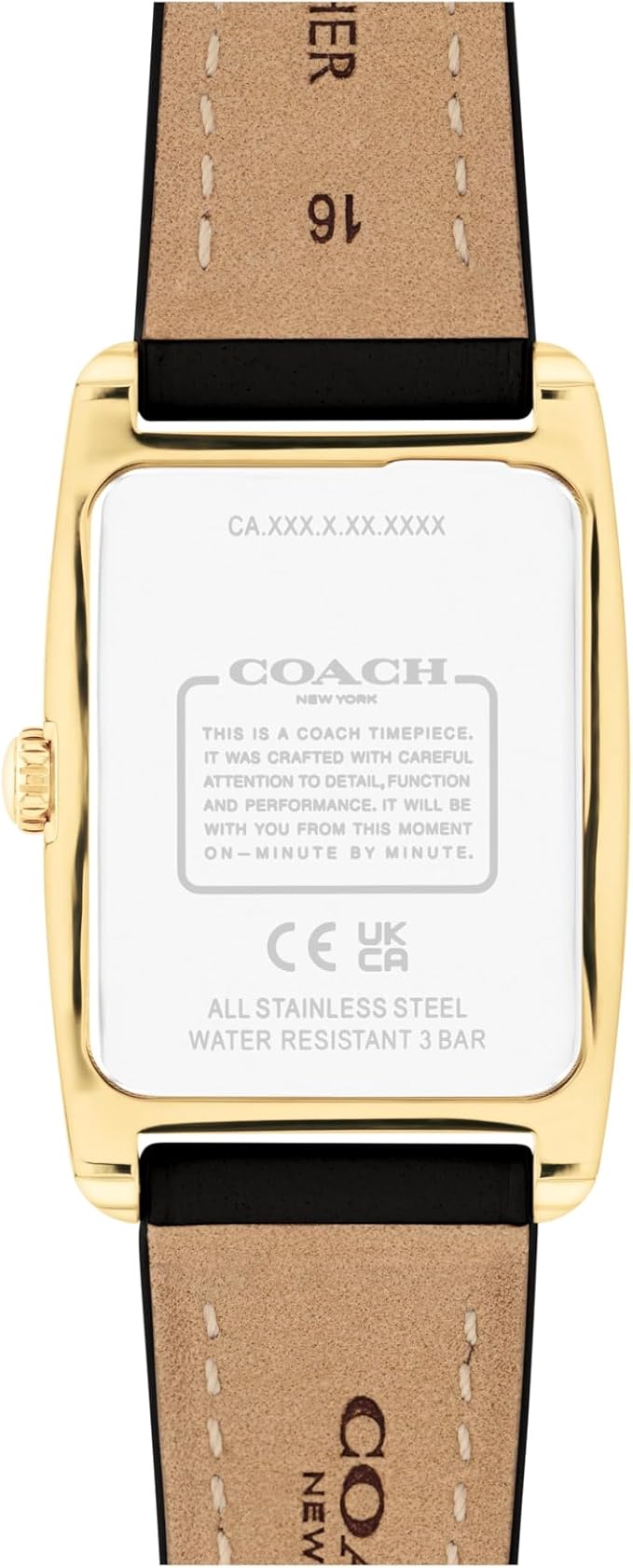 Coach Elliot Women's Round White Dial Watch - 14504312