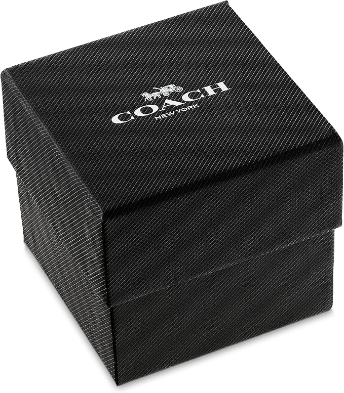 Coach Elliot Women's Round White Dial Watch - 14504312