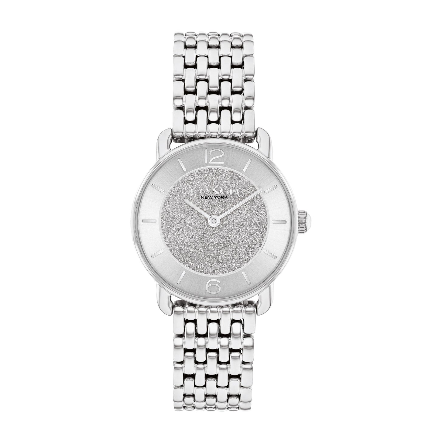 Coach ELLIOT 28 mm Silver Dial Women Watch 14504369