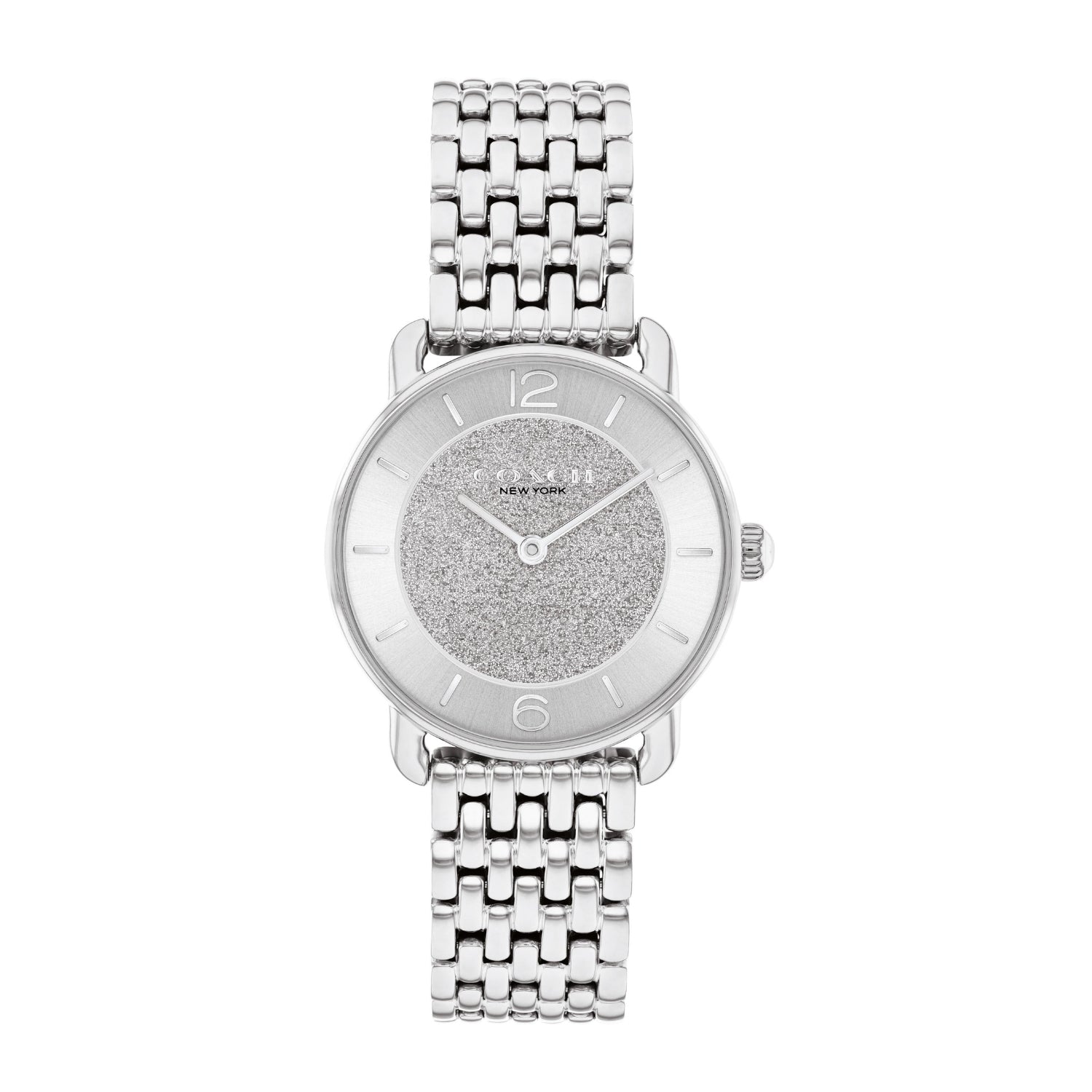 Coach ELLIOT 28 mm Silver Dial Women Watch 14504369